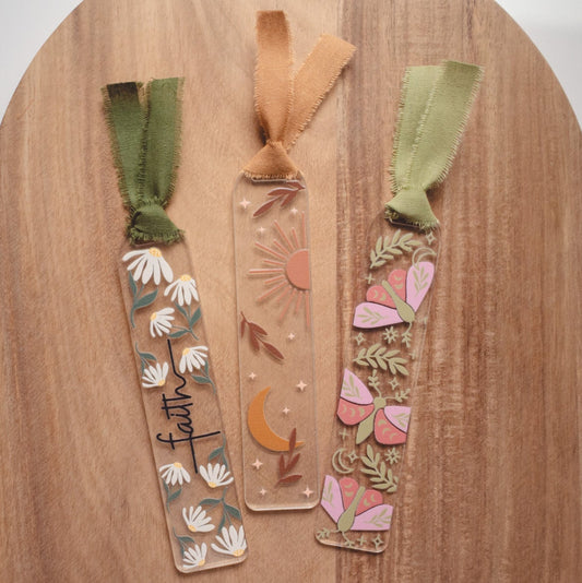 Mystic Moth | Acrylic Bookmark