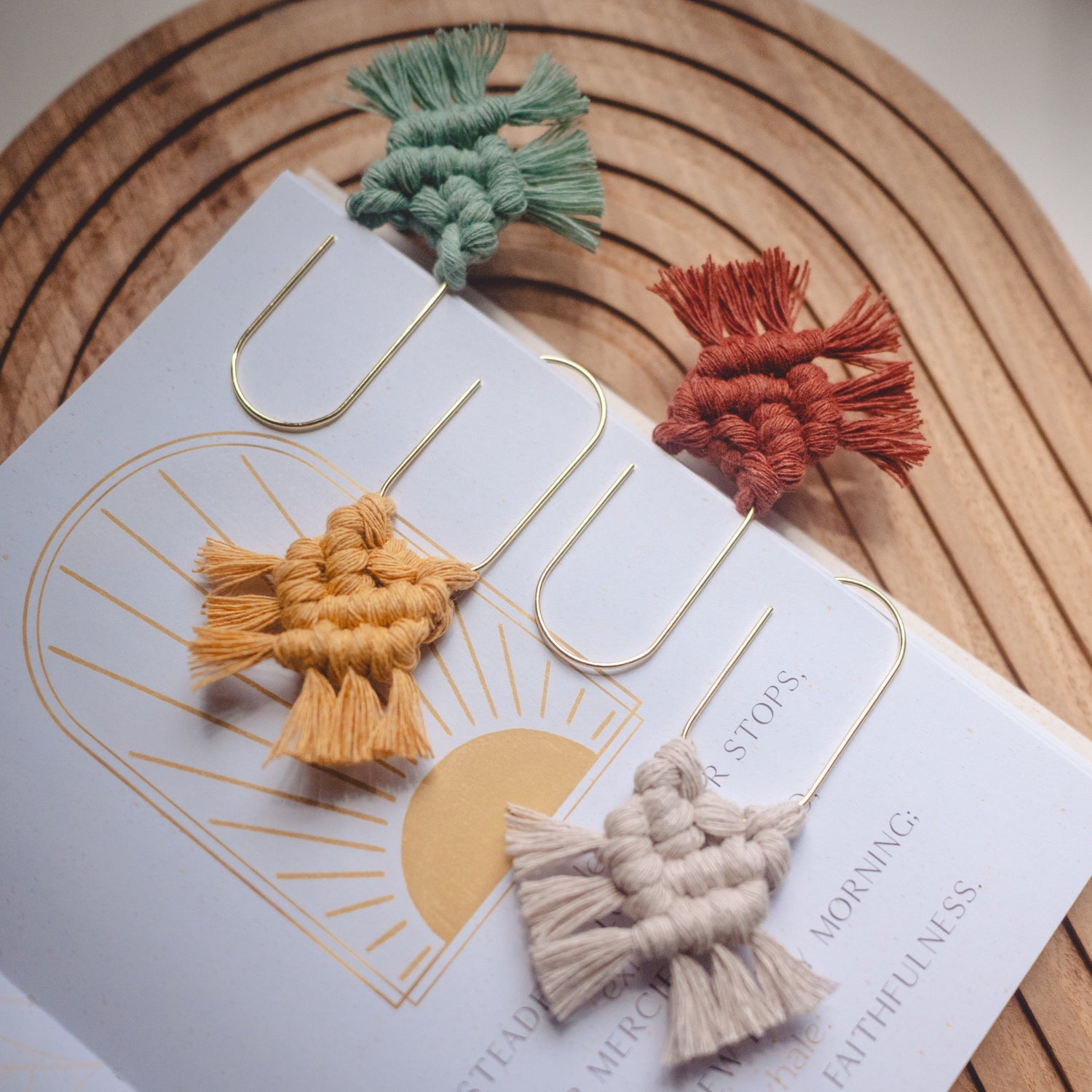 Macramé Bookmarks