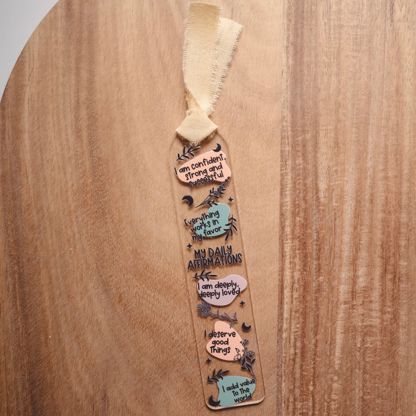 My Daily Affirmations | Acrylic Bookmark