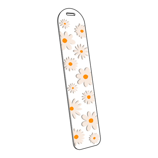 All White Daisies | Acrylic Bookmark