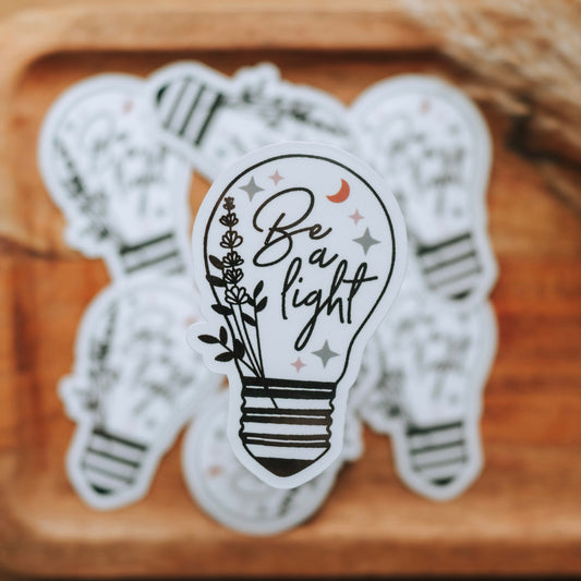 Be a light (Bulb) | Sticker