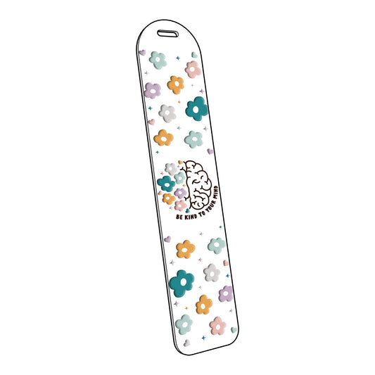 Be Kind to Your Mind (Pastel Color) | Acrylic Bookmark