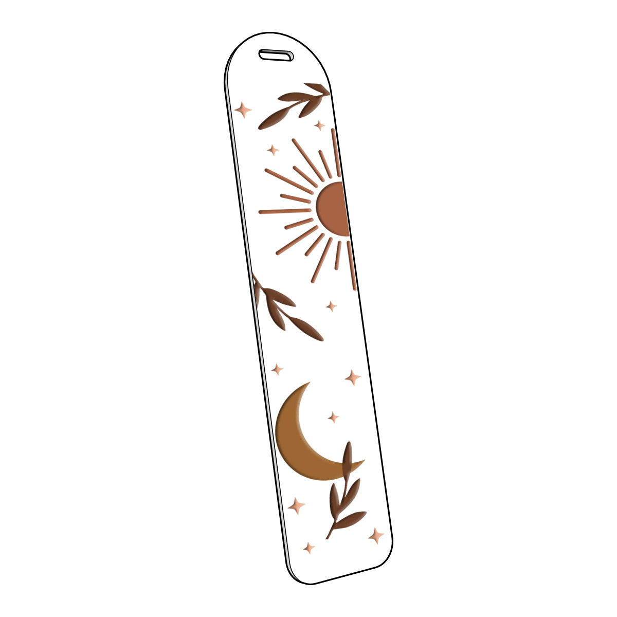 Boho Sun Moon | Acrylic Bookmark