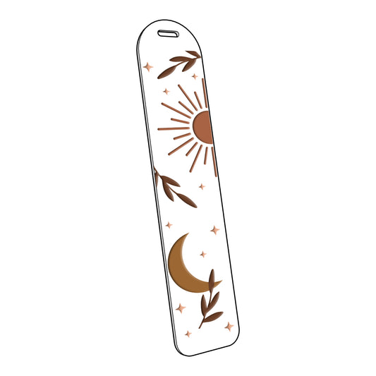 Boho Sun Moon | Acrylic Bookmark