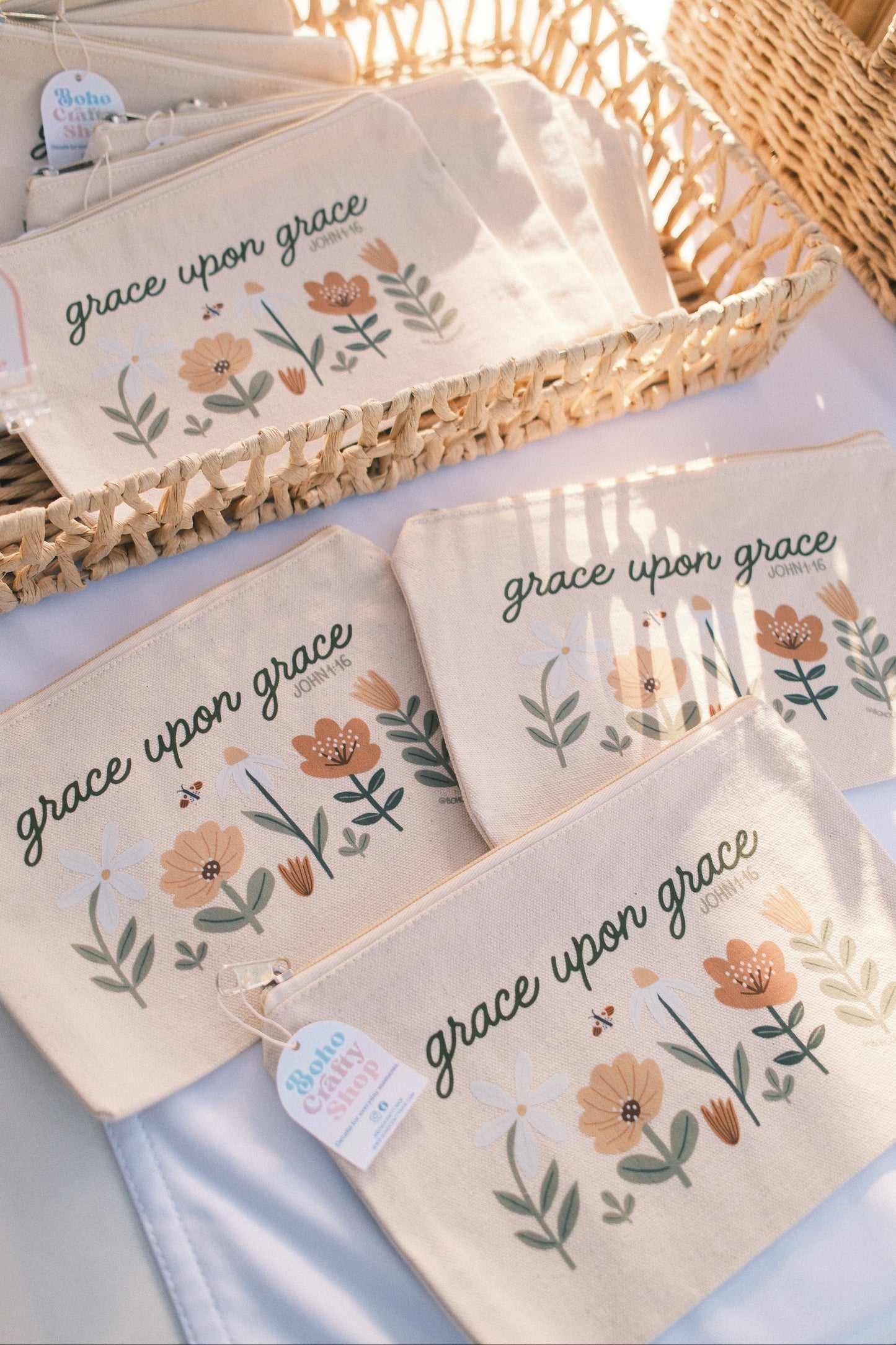 Grace Upon Grace | Pouch Bag