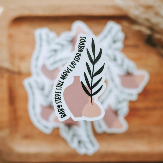Baby Steps Still Move up Forwards | Sticker