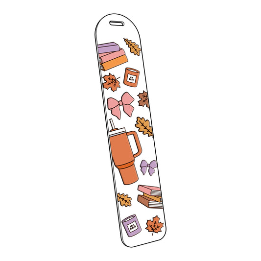 Fall Cutie Tumbler | Acrylic Bookmark