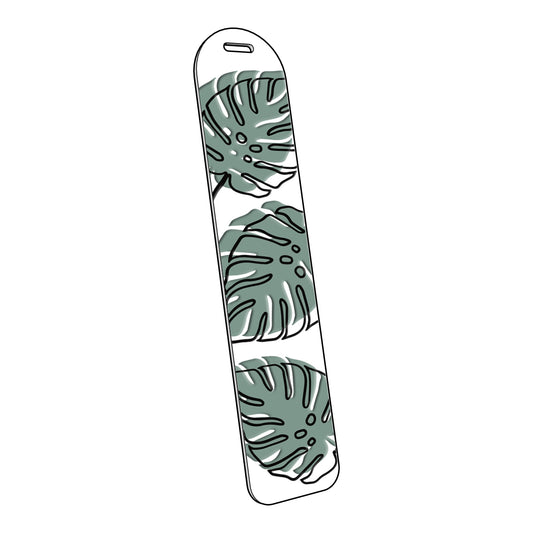 Monstera Leaves | Acrylic Bookmark