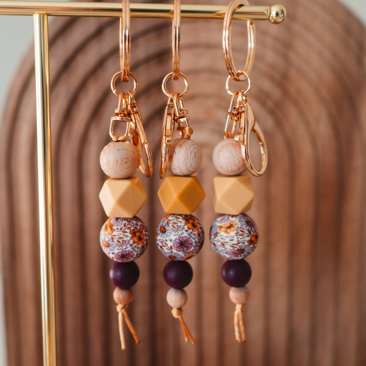 Wildflower | Mulberry Mustard  | Keychain