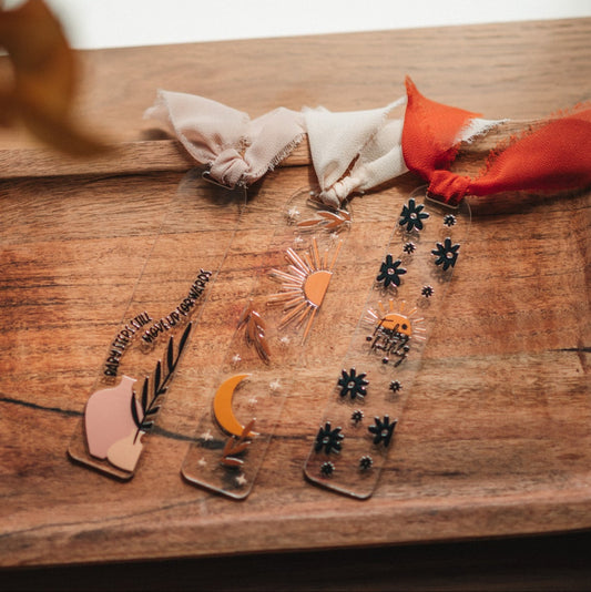 Baby Steps Still Move Up Forward | Acrylic Bookmark