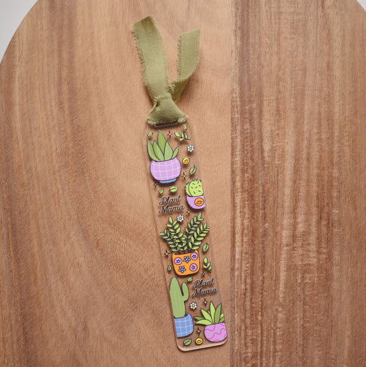 Plant Mama | Acrylic Bookmark
