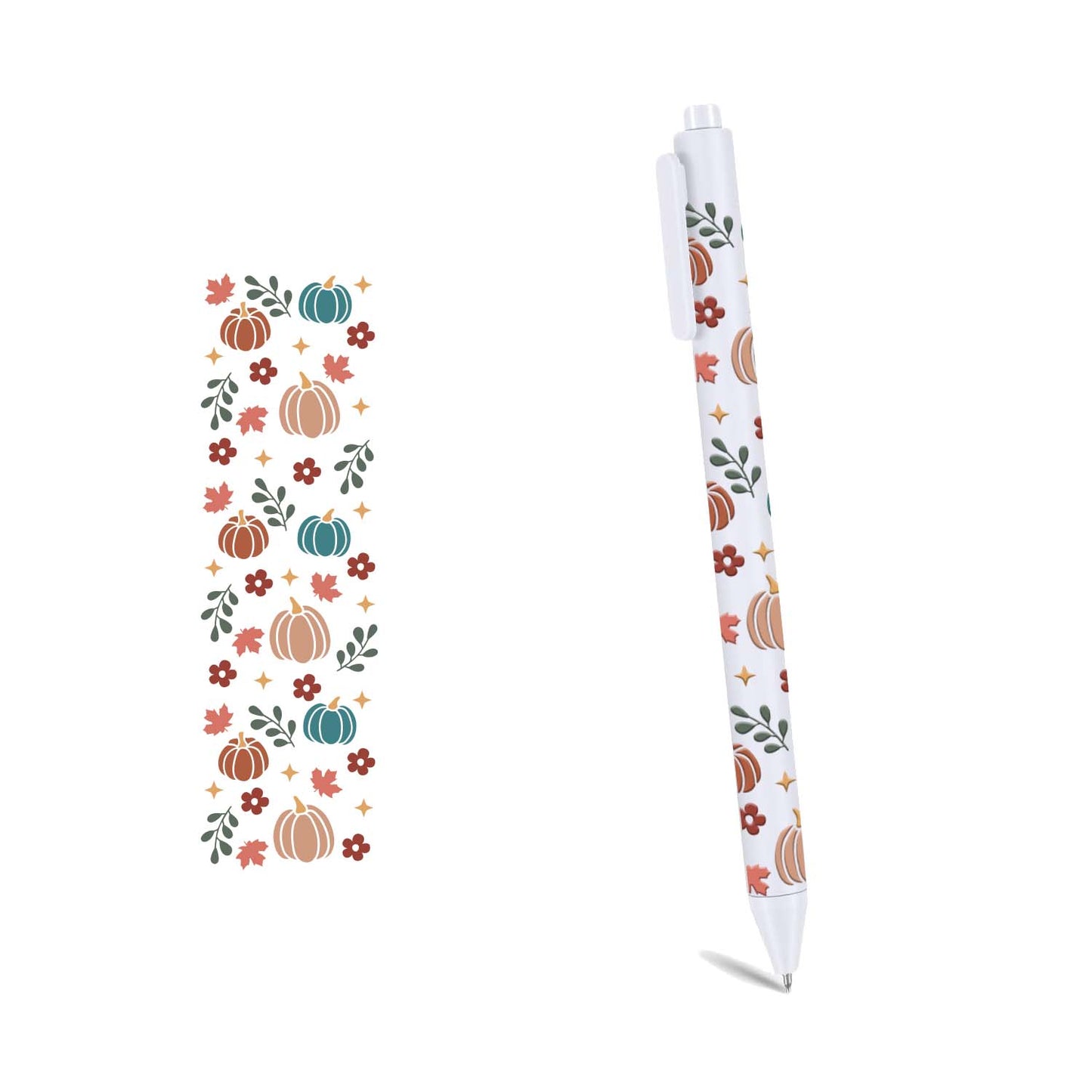 Pumpkins (Teal, Nude, Rust) | Fall Pen
