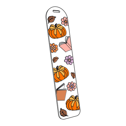 Pumpkins and Books | Acrylic Bookmark