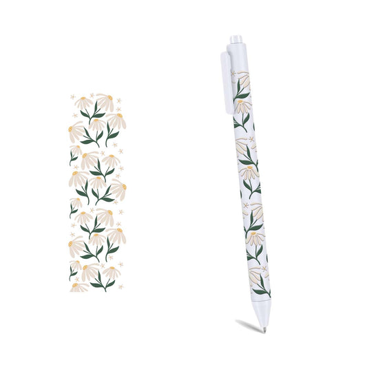 White Mattisse Daisies | Pen